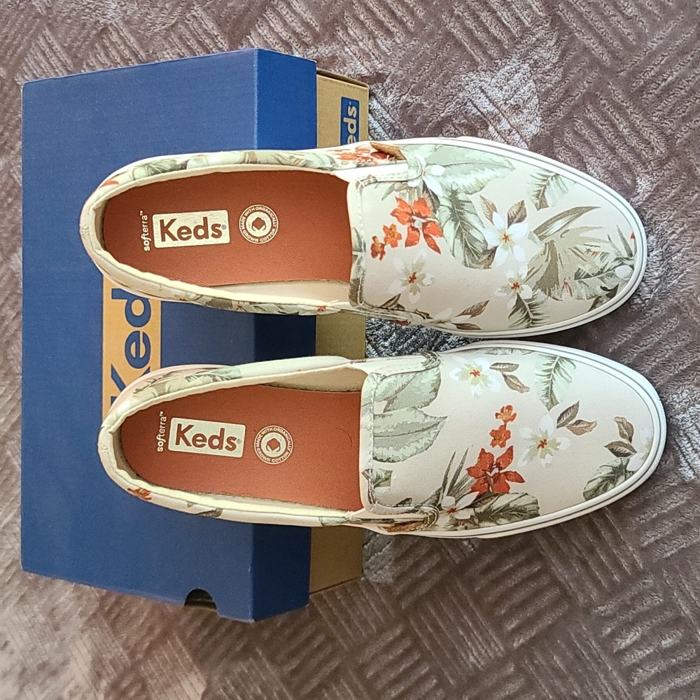 Keds Women's Jump Kick Tropical Sneakers 8.5